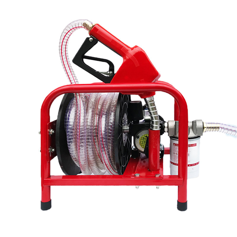 Reel Oil - 電動リール一体型機械 自動始動・停止機能付き高出力ディーゼルオイルポンプ、自動計量・自動密閉機能付きガンオイルポンプ