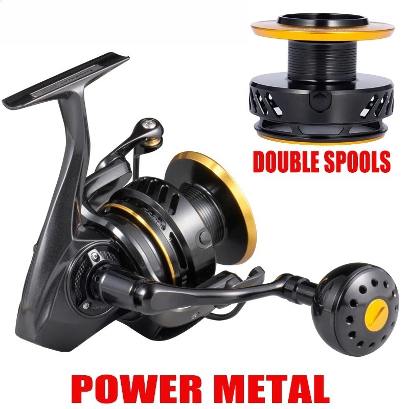 Spinning Reel - オリジナル ルアーキラー メタルボディ パワースピニングリール ブラックマーリン SW4000XG/SW5000XG/6000HG/10000HG