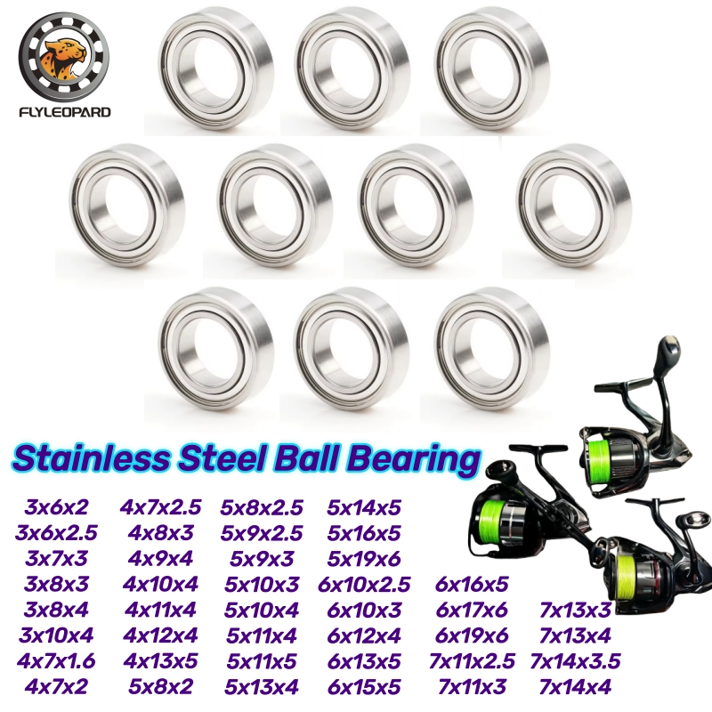 Conventional Reel - 10 個 SMR85ZZ 5x8x2.5mm ABEC-9 ステンレス鋼ベアリング