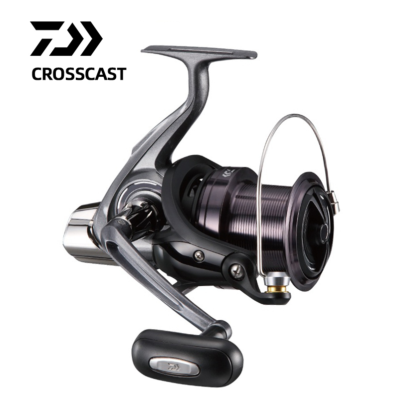Daiwa Reel Bg - ダイワ-クロスストリームフィッシングリール,ロングキャスト,スピニング,ギア比4.1:1,最大抗力15kg, 4000, 4500, 5000, 5500, 6000