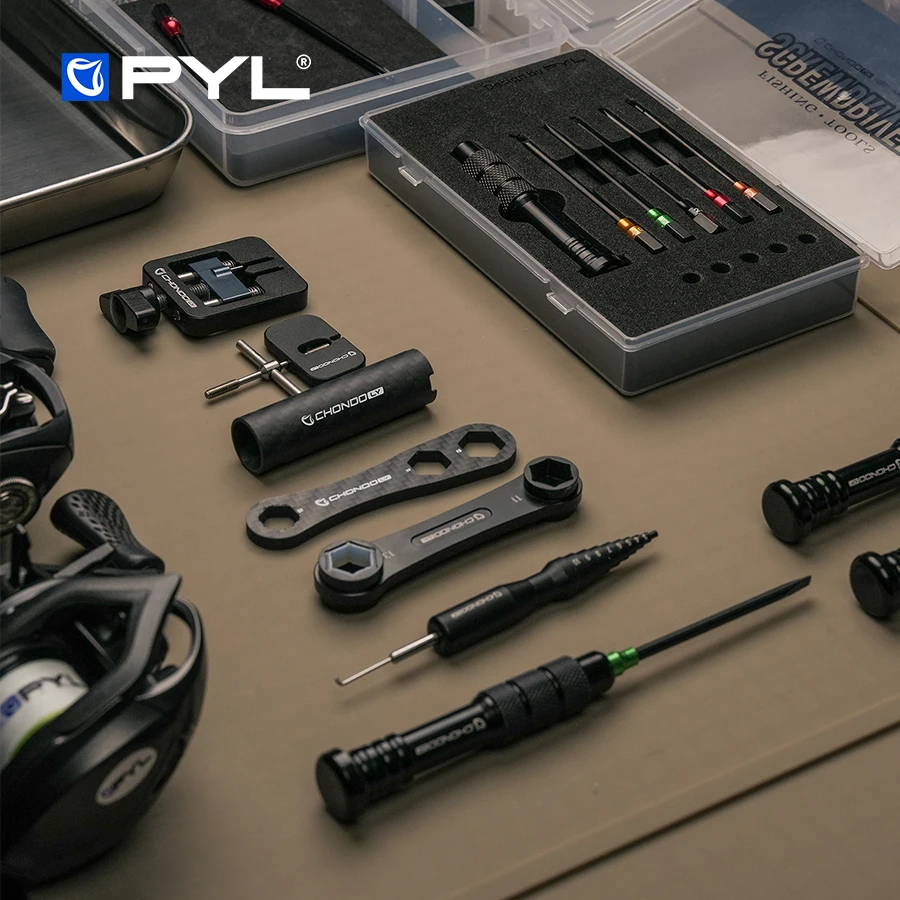 PYL フィッシングリール改造ツールセット ベイトキャスティ - Reel Repair Kit のレビューと価格