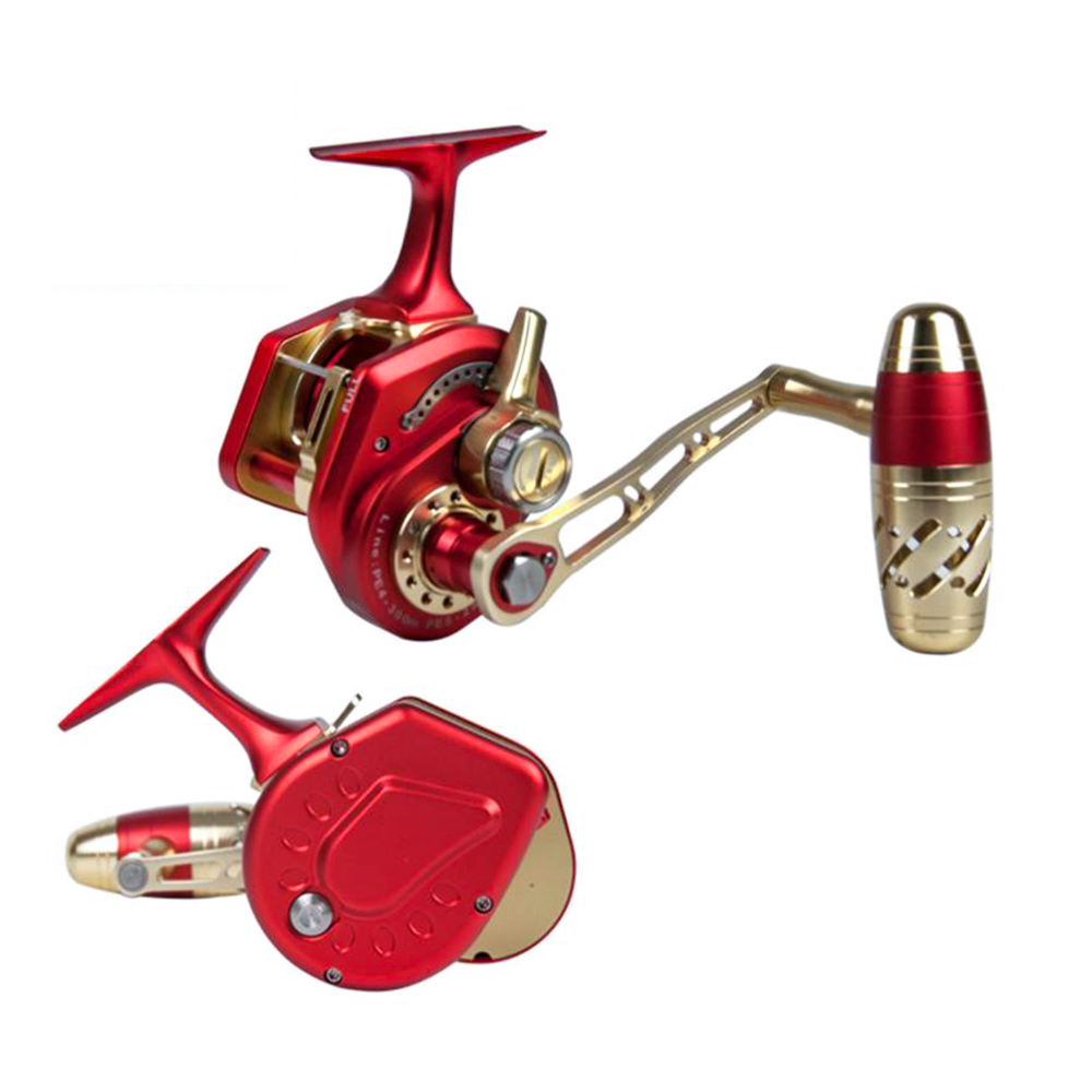 レッド70ポンドオフショア11BBメタルボディジギング200 - Baitcasting Reel のレビューと価格