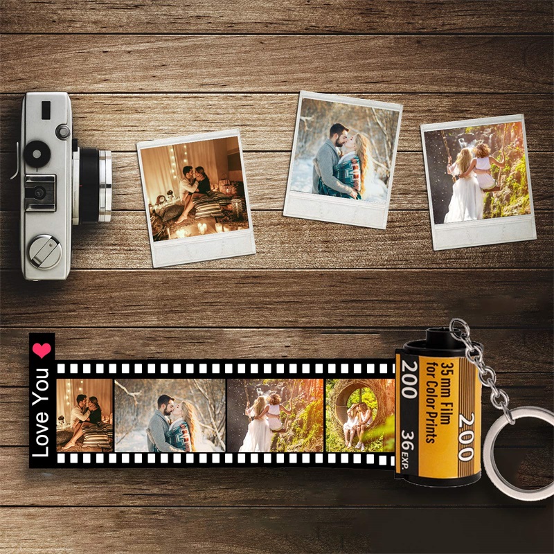写真入りカスタムカメラフィルムロールキーホルダー（写真リール - Conventional Reel のレビューと価格