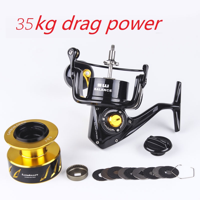 ルアーキラー フルメタル スピニングリール ジギングリール  - Surf Reel のレビューと価格