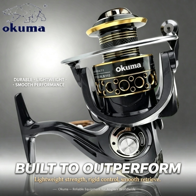 OKUMA-スピニングリール、メタル超軽量釣りリール、釣り道 - Surf Reel のレビューと価格