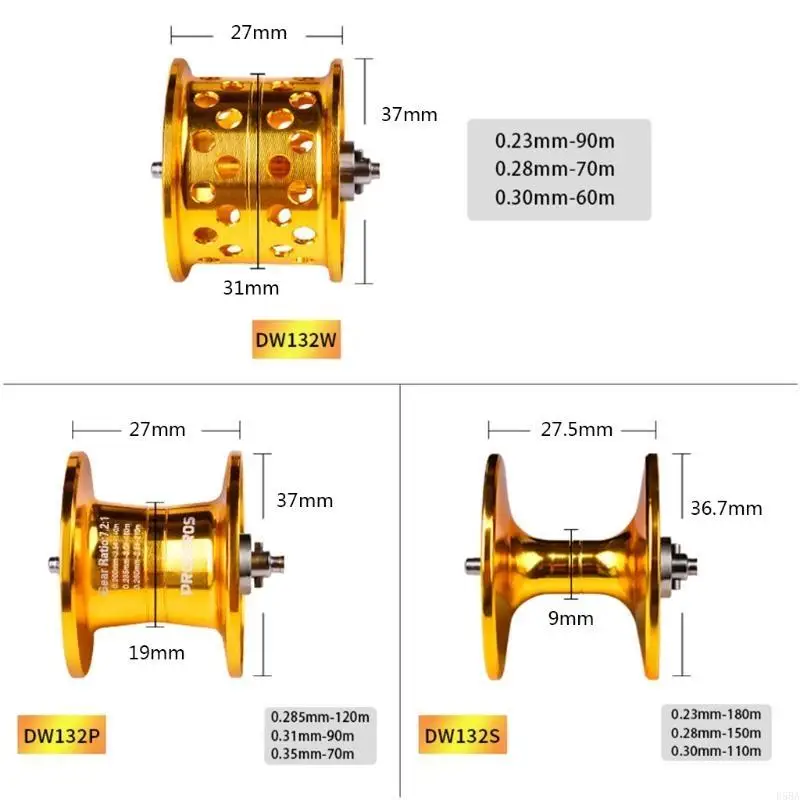 652F ベイトキャスティングリール 18+1 ベアリング、 - Baitcasting Reel のレビューと価格